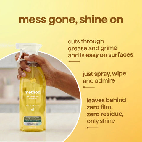 all-purpose cleaner - Lemon + Freesia, 28 fl oz