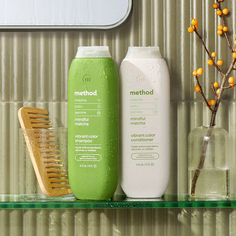 vibrant color conditioner - mindful matcha, 13.5 fl oz