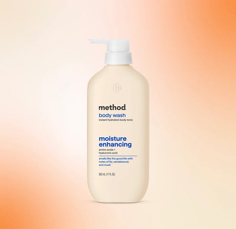 body wash tonic - moisture enhancing, amino acids + hyaluronic acid, 17 fl oz