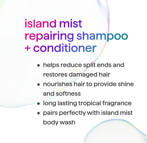 repairing shampoo + conditioner bundle - island mist, 27.5 fl oz