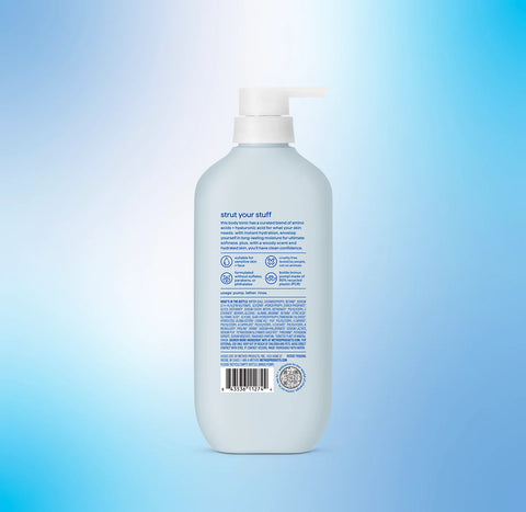 body wash tonic - moisture enhancing, amino acids + hyaluronic acid, 17 fl oz