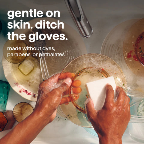 super shine liquid dish soap refill - dewy daze, 48 fl oz