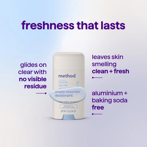 deodorant - simply nourish, 2.65 oz