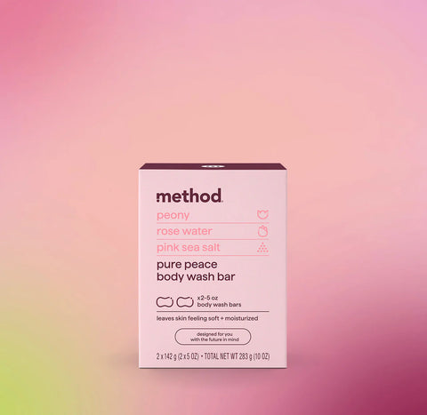 method bar soap variety duo, 4 bars