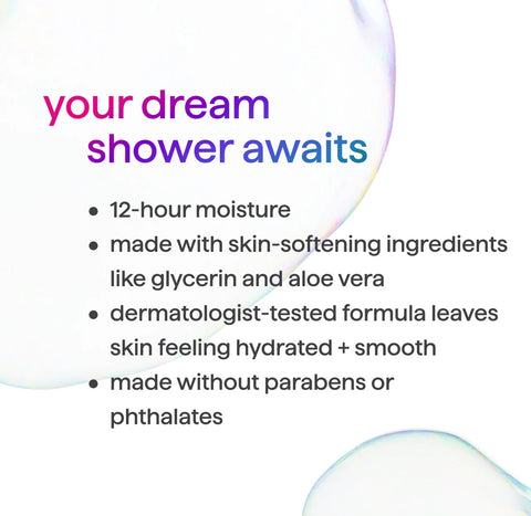 dream foam foaming body wash 3-ct bundle, 40.5 oz